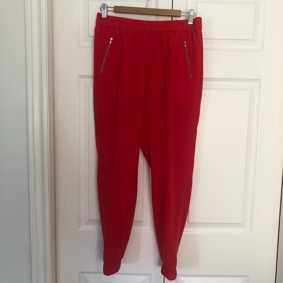 J Crew Pink Cuffed Trousers - Picture 2 of 4
